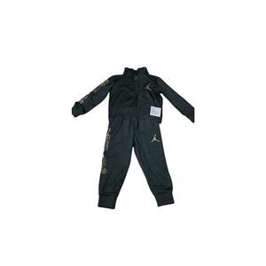 Jordan Toddler 2PC Set 2T Black Gold Tracksuit Polyester NWT